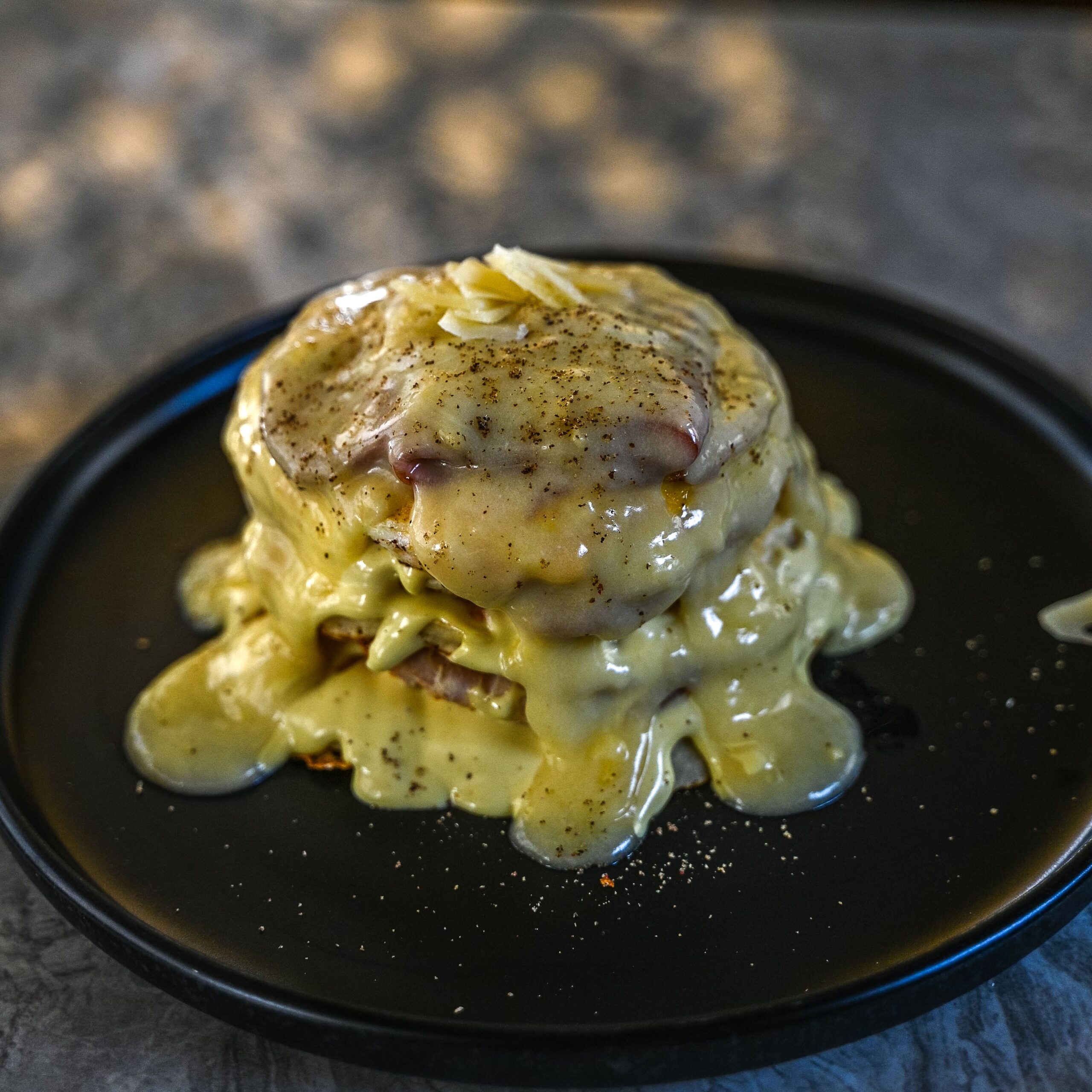 Pancakes Κοτόπουλο